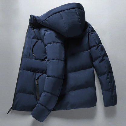 Warme Winterjacke Damen Gepolstert Kapuze