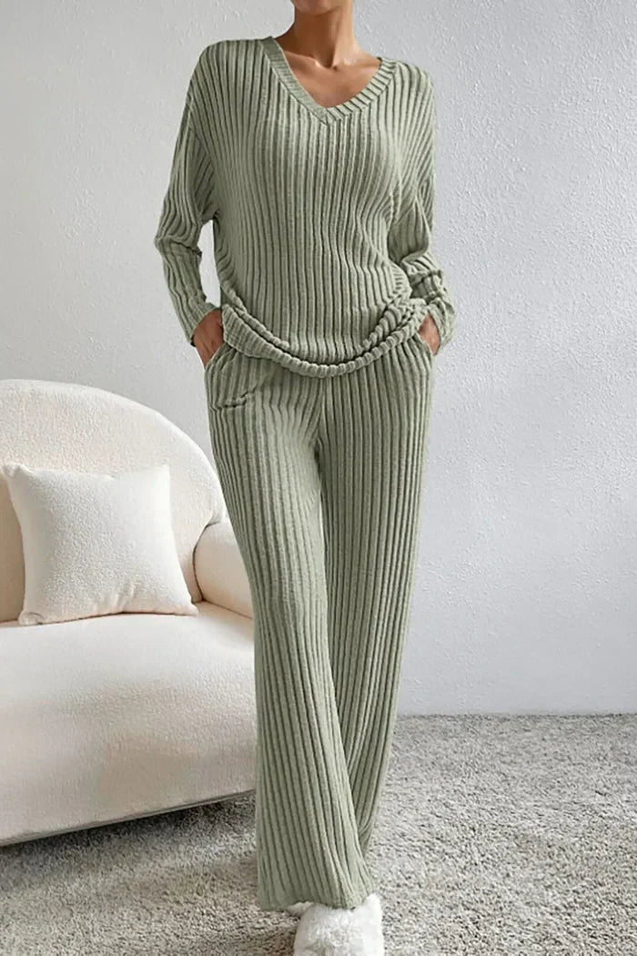 Damen Lounge Set 2-teilig Baumwolle