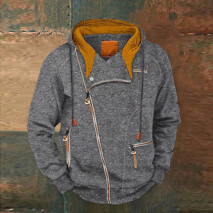 Stylischer Herren Pullover Winterjacke