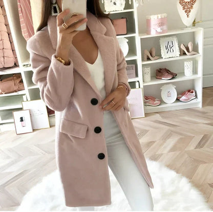 Stilvolle Damenjacke Herbst Winter