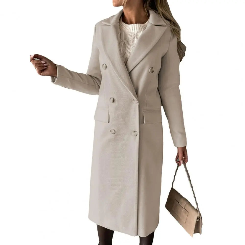 Elegante Damenjacke Lang Modisch