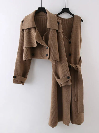 Stilvolles 2-teiliges Set Jacke und Kleid