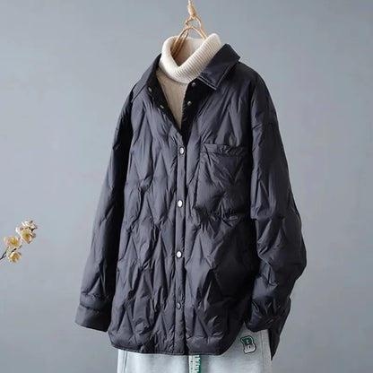Lockere Steppjacke Damen Leicht
