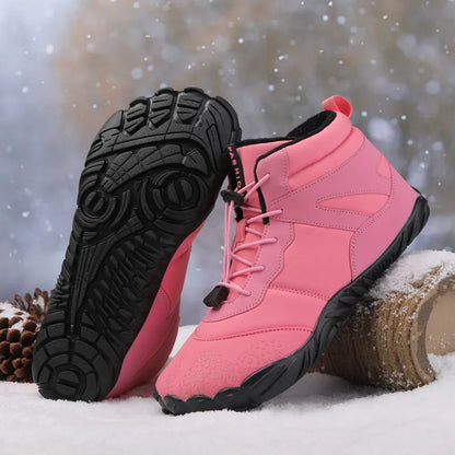 Leichte Winterstiefel Barfußschuhe Warm