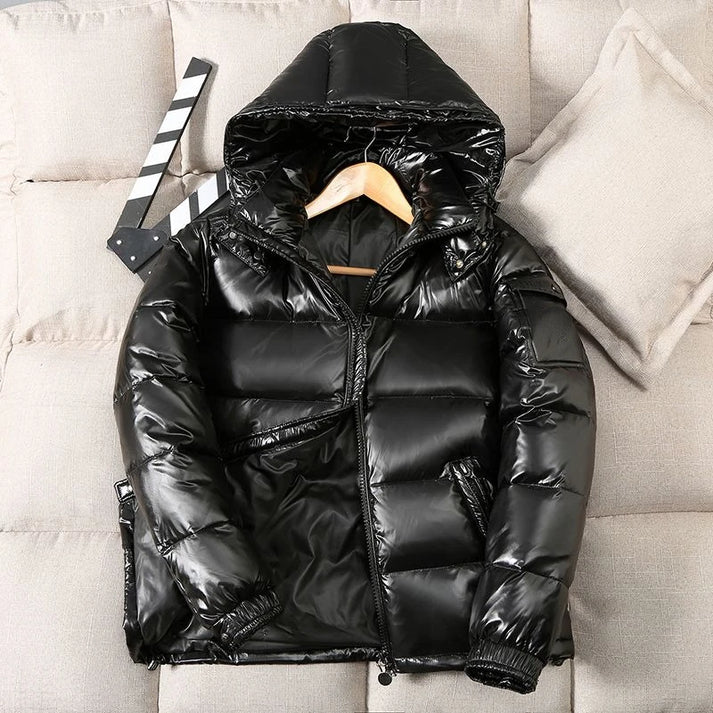 Herren Winterjacke Warm Puffer - IdealeKleiden