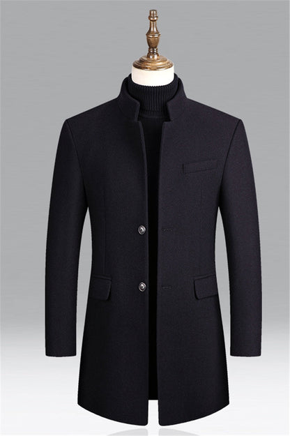 Herren Wintermantel Elegantes Design Premium Qualität