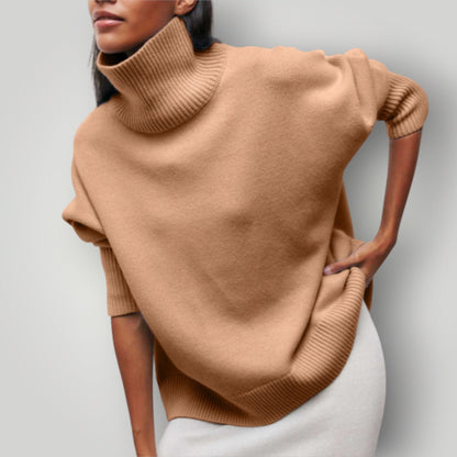 Damen Strickpullover Übergröße Warm