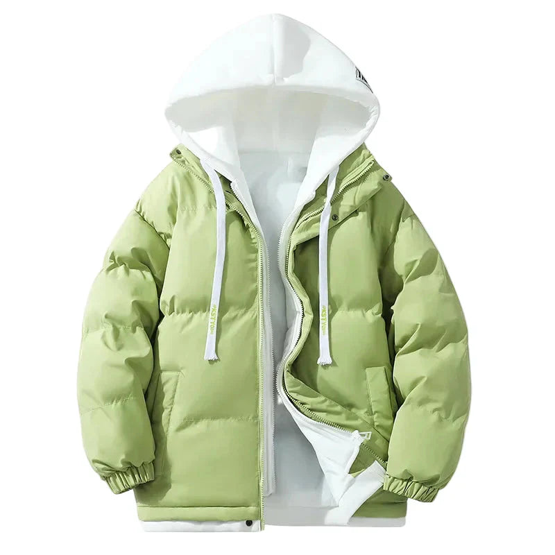 Winter Daunenparka Kapuze Modern