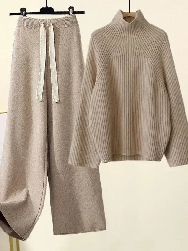 Winterstrickset - Warme Pullover und Hosen Elegant