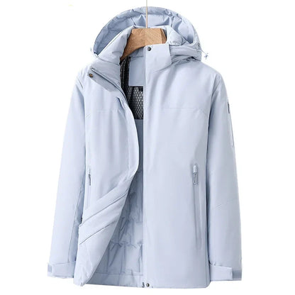 Wasserdichte Winterjacke Damen Fleece Isolierung