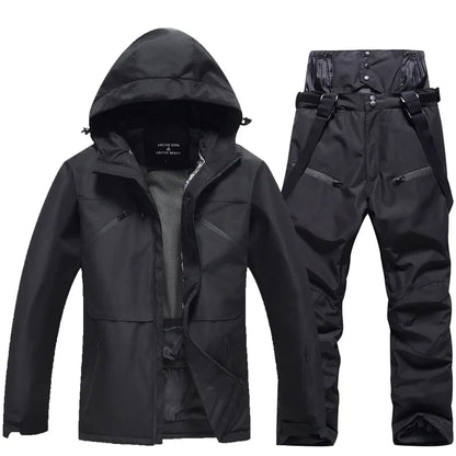 Unisex Skianzug 2-teilig Warm Funktionell