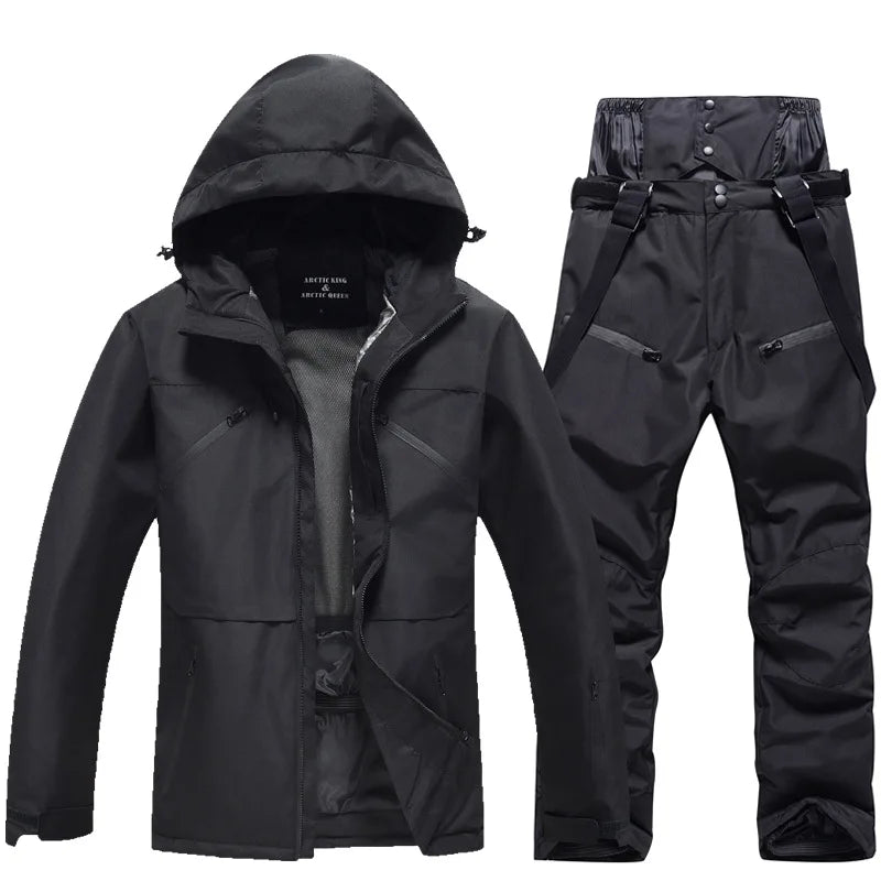Unisex Skianzug Zweiteiler Warm