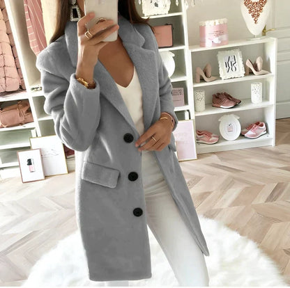 Stilvolle Damenjacke Herbst Winter