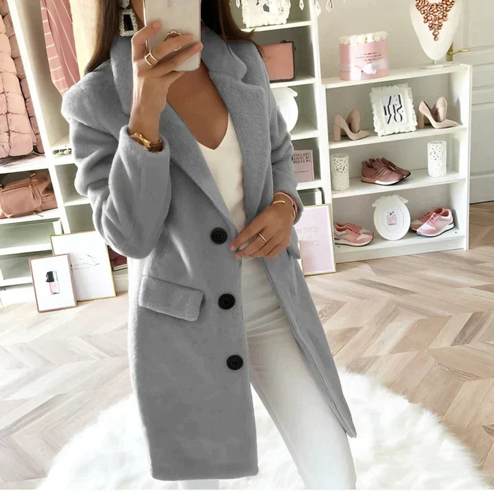 Eleganter Wintermantel Damen Stil
