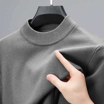 Bequemer Herren Pullover Gestrickt