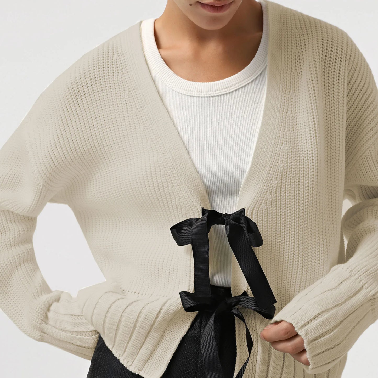 Modische Strickjacke Trendy Style