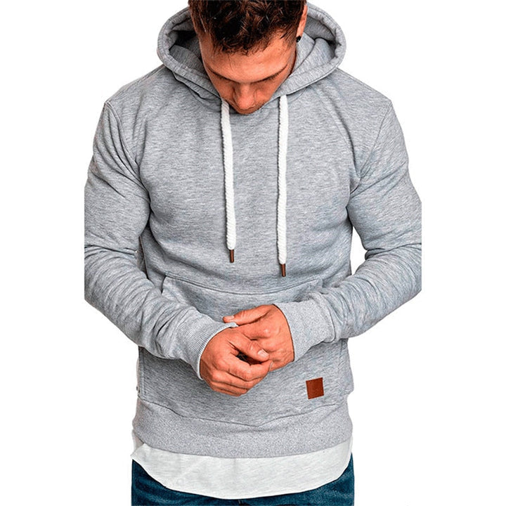 Bequeme Herren Pullover Kapuze Sportlich
