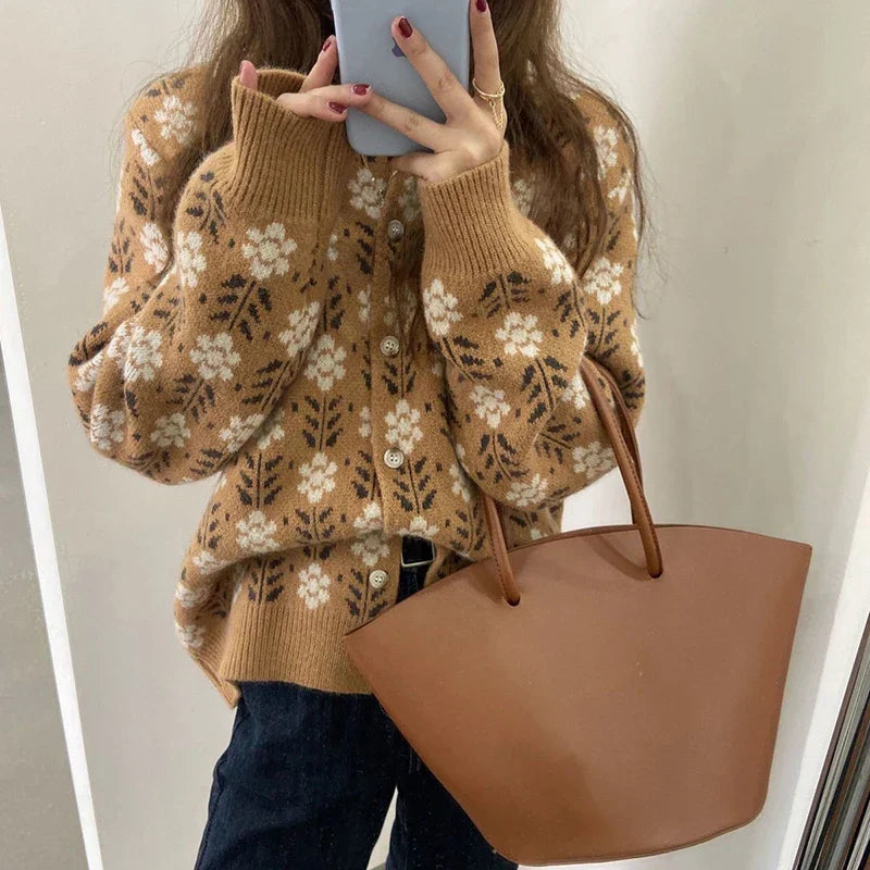 Tageslicht Cardigan Pastell Farben