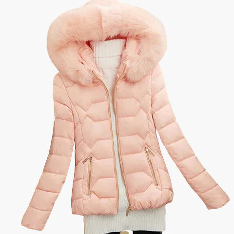 Winter Steppjacke Damen Kapuze Modern
