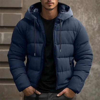 Herren Thermo-Pufferjacke Warm Isoliert