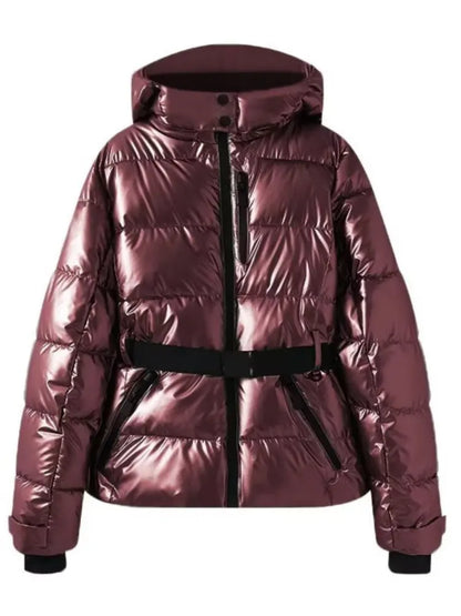 Damen Winter-Parka Jacke Warm Kapuze
