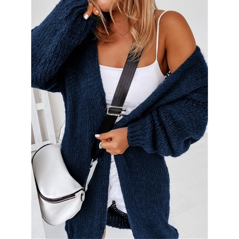 Damenschal Strickjacke Modern