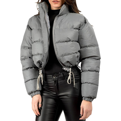 Nataliea - Wattierte Winterjacke Damen Warm - IdealeKleiden