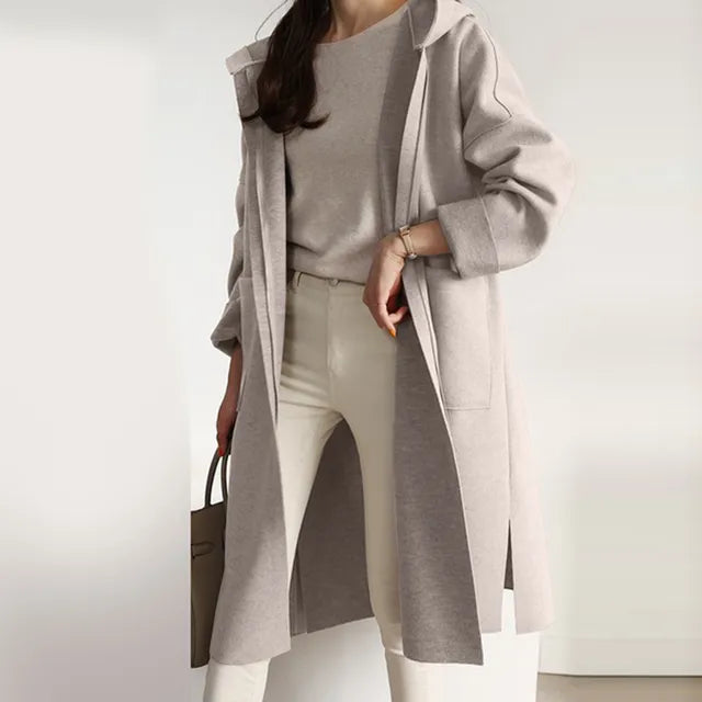 Elegante Daunenjacke Damen Kapuze