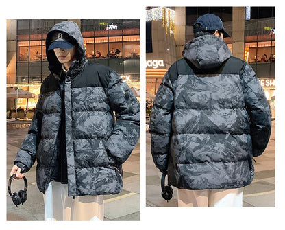 Militär Steppjacke Tarnmuster - IdealeKleiden