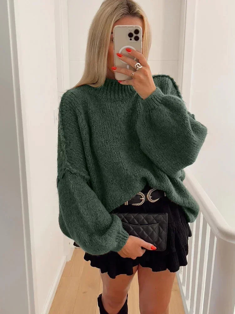 Kuschelpullover Weich und Warm