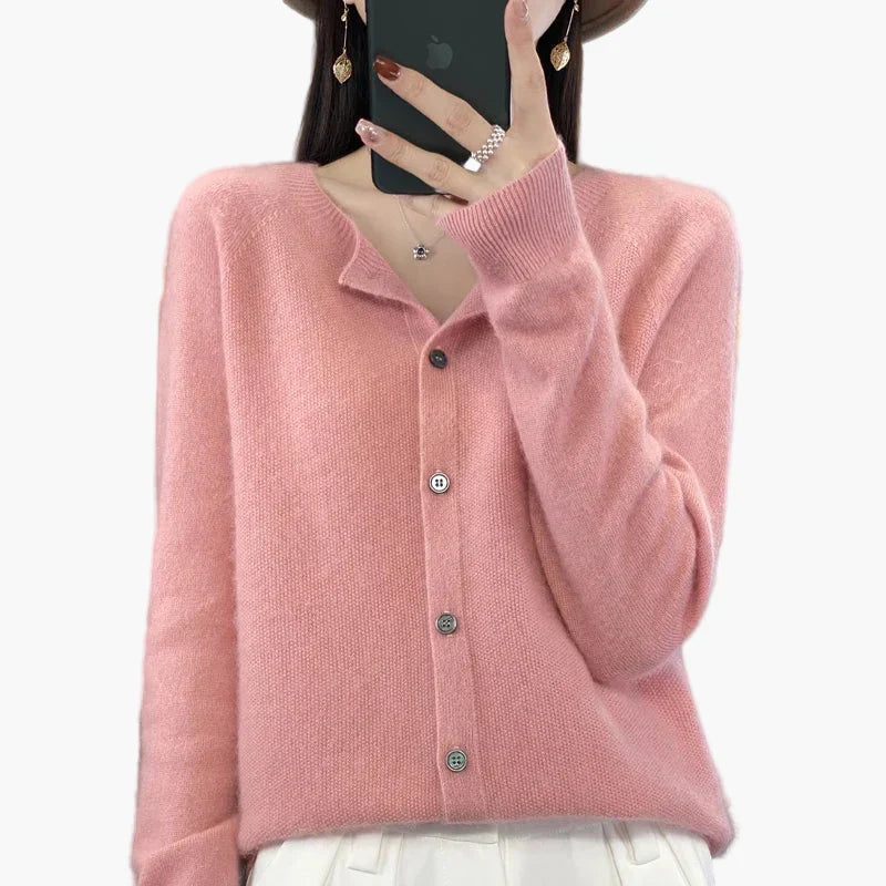 Elegante Strickjacke Cardigan Damen