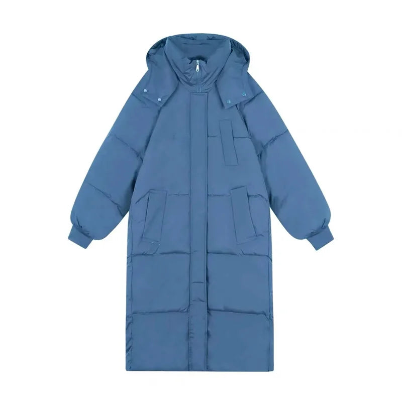 Große Damenparka Oversize Style