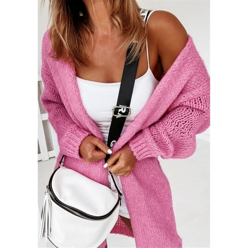 Damenschal Strickjacke Modern
