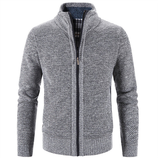 Weiche Fleecejacke Baumwolle Winterlich