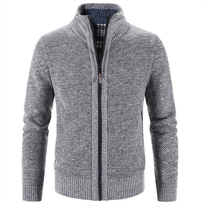 Weiche Fleecejacke Baumwolle Winterlich
