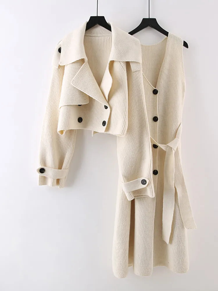 Stilvolles 2-teiliges Set Jacke und Kleid