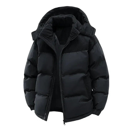 Wintersteppjacke Damen - Warme Outdoorjacke mit Kapuze