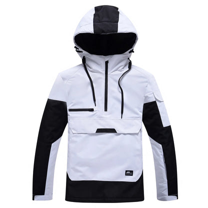 Damen Skijacke Winter Warm Isoliert Mit Kapuze