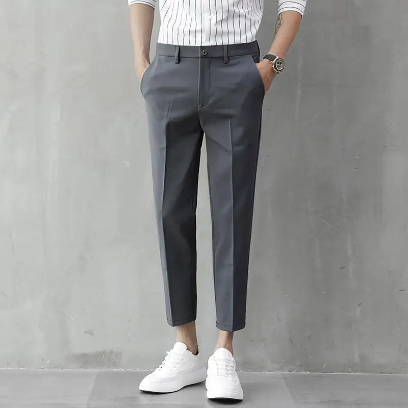 Herren Anzughose Elegant Slimfit