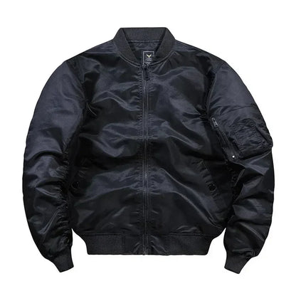 Leder Bomberjacke Fliegerstil
