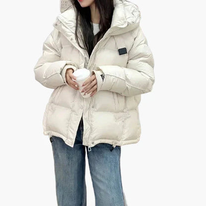 Wintersteppjacke Damen Kapuze
