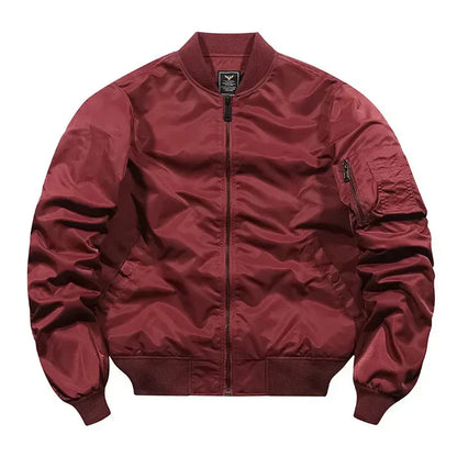 Leder Bomberjacke Fliegerstil