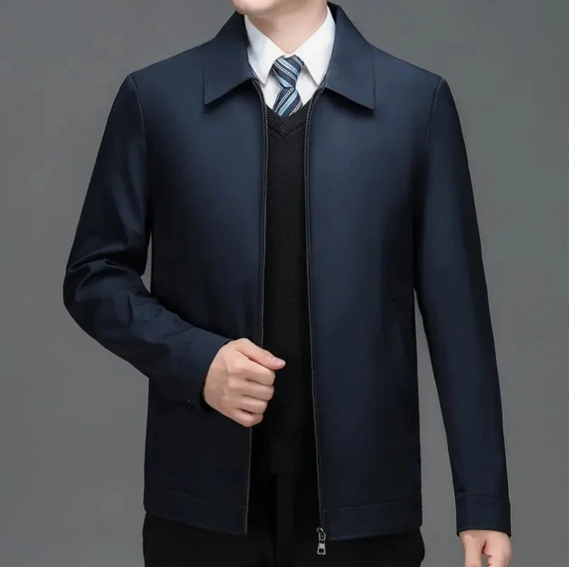Warme Herren Winterjacke Gepolstert Polyester