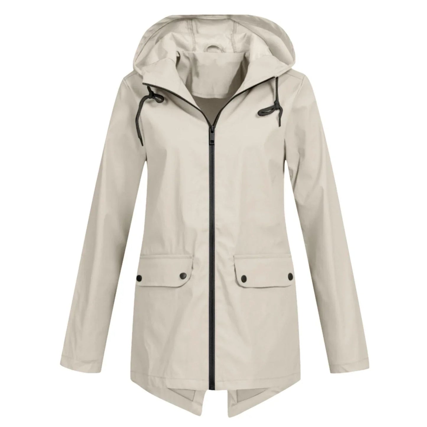 Wasserdichte Damenjacke Lässig Herbst Winter - IdealeKleiden
