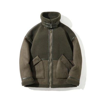 Herren Lederjacke Fliegerstyle - IdealeKleiden