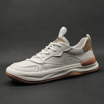 Italienische Sneaker edles Leder