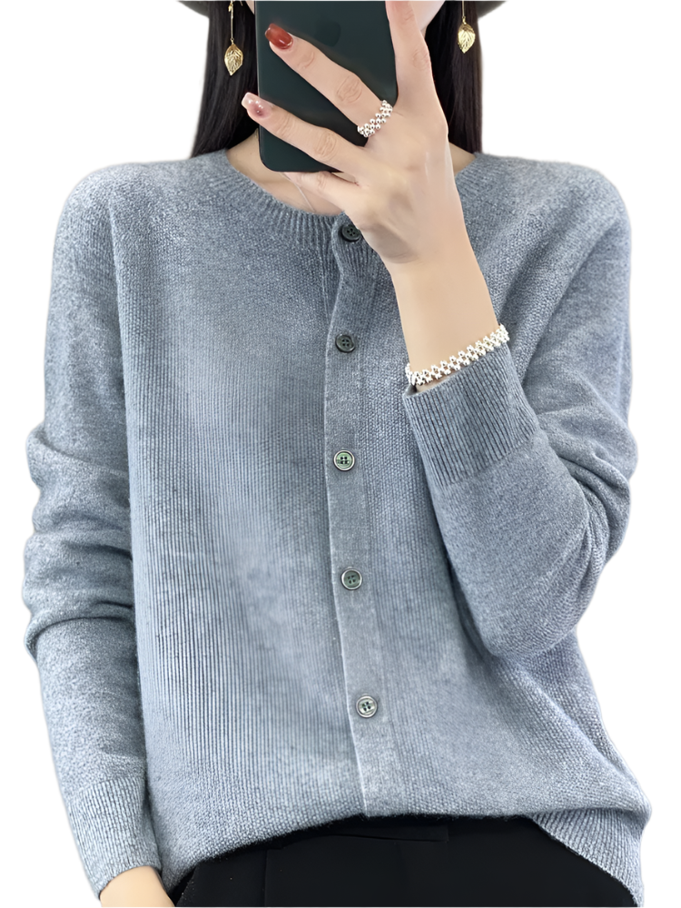 Damen Winterjacke Langärmelig Mit Pullover