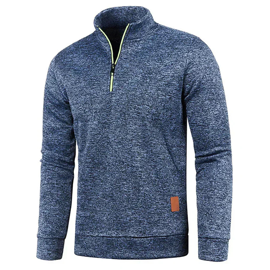 Milo - Bequemer Herren Pullover Mit Reißverschluss