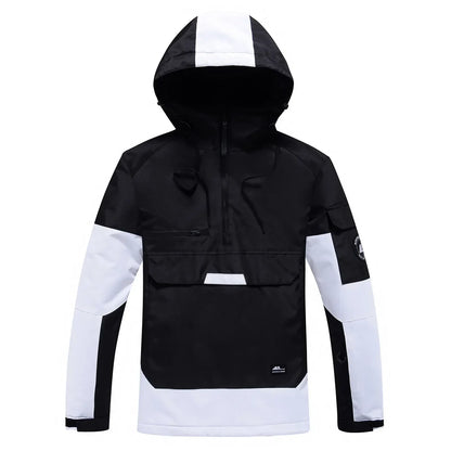 Damen Skijacke Winter Warm Isoliert Mit Kapuze