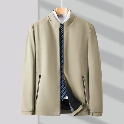 Stylische Herrenjacke Rollkragen Oliver